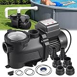 VEVOR Bomba para Piscina 250 W Caudal Máximo de 11100 L/H Bomba de...