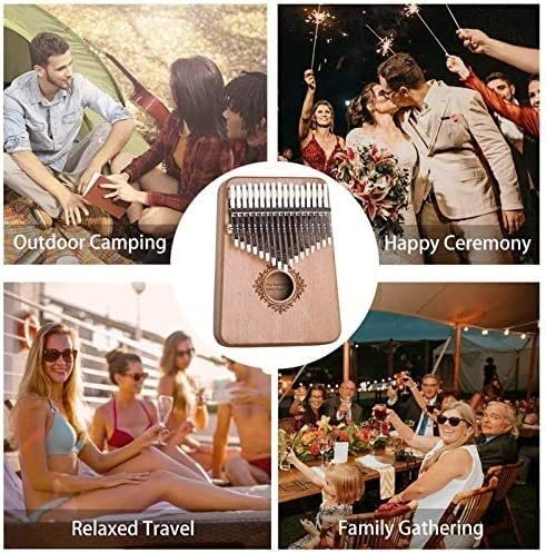 Générique Mini Doigt Kalimba Pouce Piano 17 Touches Kalimba Pouce Piano Acajou Instrument for Débutants Africain Kalimba… - Les Beatles, Paul McCartney, John Lennon, RIngo Starr, George Harrison Générique Mini Doigt Kalimba Pouce Piano 17 Touches Kalimba Pouce Piano Acajou Instrument for Débutants Africain Kalimba… – Image 8