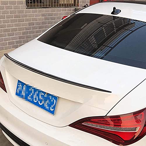 LHZBB Alerón de Fibra de Carbono para Maletero, alerón para Puerta Trasera, Estilo de Coche para Mercedes CLA Spoiler CLA45 W117 C117 CLA180 cla 200 CLA250 260 AMG 2013-2017 Cover