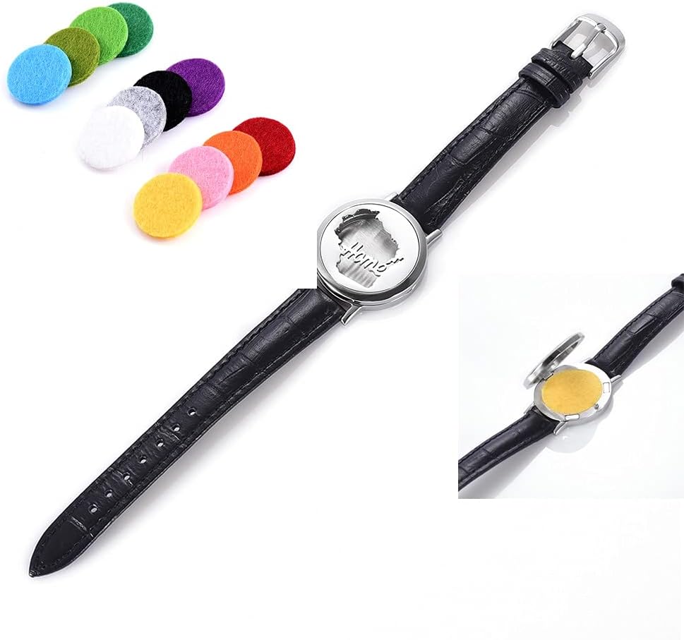 Various Design Gift& Stainless Steel Essential Oil Diffuser Bracelet Fragrancy Jewelry for Men Home