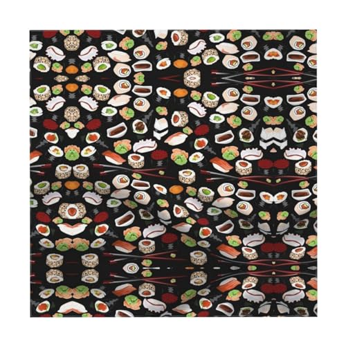 Nappe carrée noire anti-tache imperméable pour protéger votre table - 6