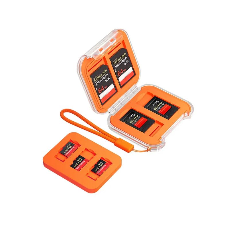 Image of Ulanzi CC01 Mini Memory Card Case (C055) - Ultra-Compact, Splashproof, Dustproof, Impact-Resistant Storage with Smart Labels for Quick Card Access