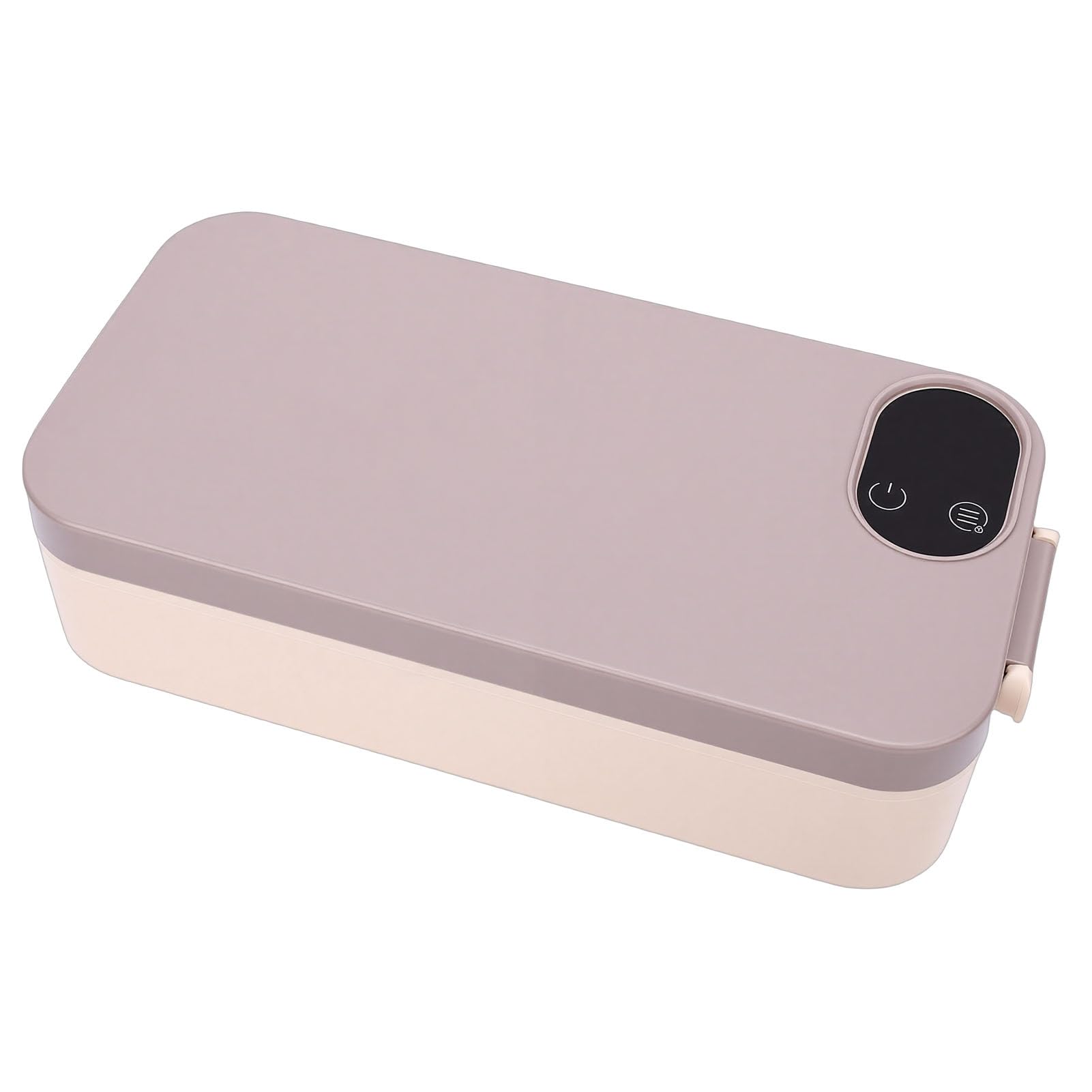 VBESTLIFE Lonchera eléctrica, de acero inoxidable 304, recargable, inalámbrica, con pantalla digital y diseño sin agua