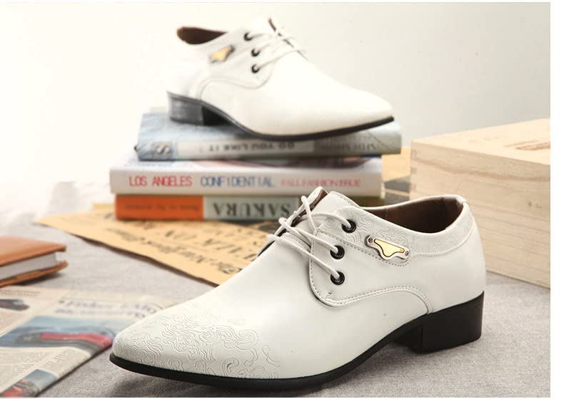 Men's Patent Leather Tuxedo Oxfords,Cloud Pattern Classic Business Derby Dress Shoes Leather Lined Lace-up Formal Oxford2