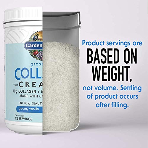 Garden of Life Grass Fed Collagen Collagen Creamer, Vanilla, 12 Servings - image 5