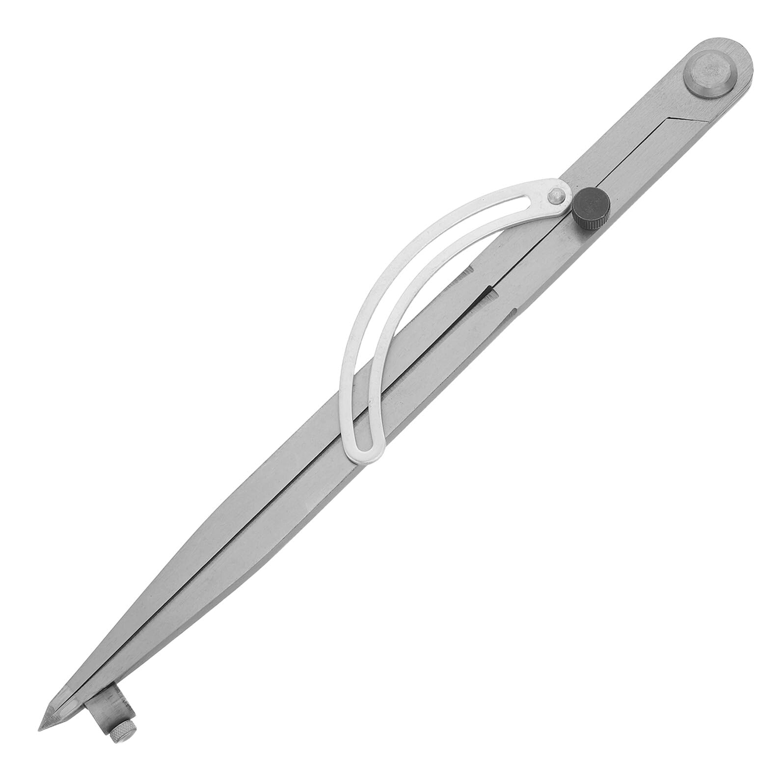 Hemobllo Compasso Geometrico Regolabile per Lavorazione del Legno Strumento per Disegnare Cerchi con Raggio Fino Divisore per Carpentieri con Compatibilità per Matita