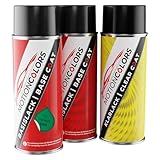 Um den Autolack / Motorradlack optimal zu lackieren, besitzt die Spraydose eine verstellbare Sprühdüse (Flachstrahl-Sprühkopf).