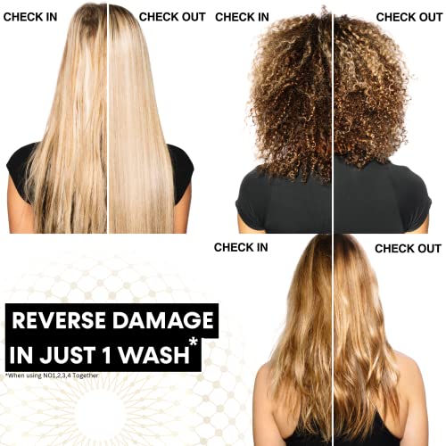 PROVOKE Blonde Rehab N0'3 Bond Repair Strengthening Conditioner 200 ml, Reduces Breakage and Frizz in 1 Wash Formulated with a Pro Bonding Complex, Keratin and Hyaluronic Acid, for Damaged Hair, - Image 4