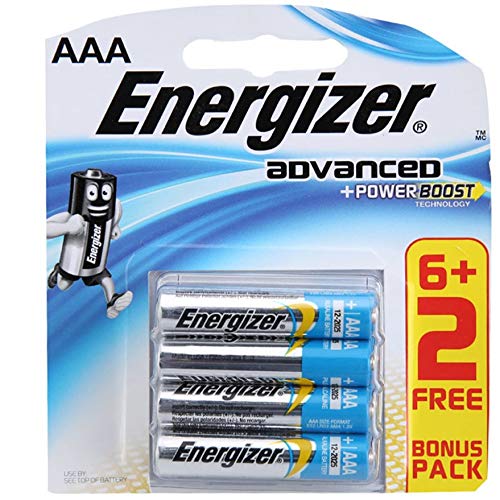 EnergizerAdvanced Power Boost AAA Battery Pack of 6+2