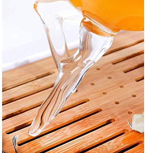 Deer Wine Decanter 500ml, Glas Craft Wine Fles, Lood Free Crystal Liquor Decanter voor Bourbon, Scotch of Whisky whisky… - Afbeelding 7