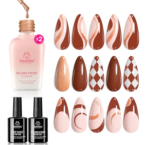 Set de Esmaltes de Gel para Uñas Beetles Christmas Gift miniatura 1