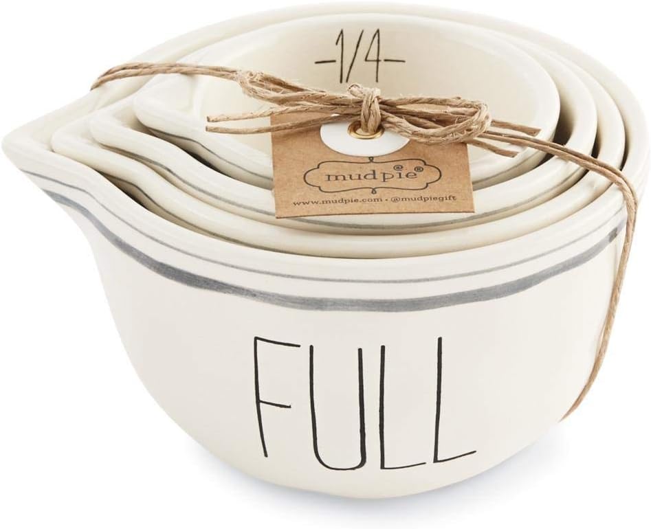 MUD PIE BISTRO MEASURING BOWL SET