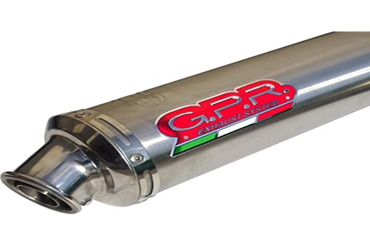 GPR Exhaust for Yamaha T-Max 500 2004/07 Complete System Approved for Scooter Series 4ROAD Round