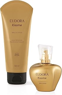 Eudora Kit Kiss Me Delicious: Desodorante Colônia 50ml + Loção Corporal 100ml