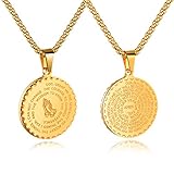 ADoor ステンレススチールペンダントネックレス ボーイズ レディース メンズ 24チェーン付き