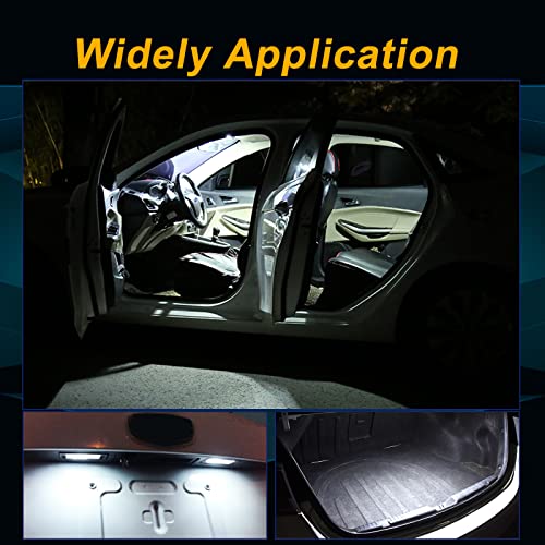 Lámpara LED para auto DE3175, 31mm, 6 unidades miniatura 6