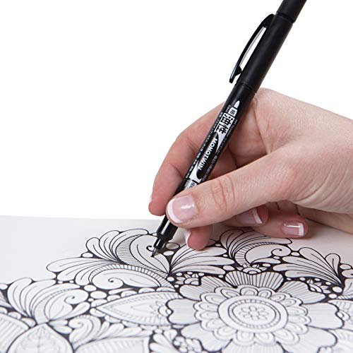 Tombow 56500 Mono Twin Permanent Marker, 10-Pack. Dual-Tipped, Permanent Black Marker With Fine And Broad Tips #TOP5