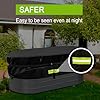 2X 3x8 Foot Oval Stock Tank Pool Cover Water Trough Cover with Zipper - 4