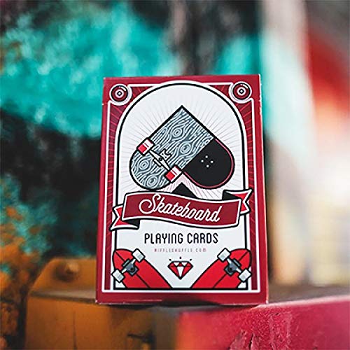Tavoloverde Playing cards Skateboard V2 (Marked) by Riffle Shuffle