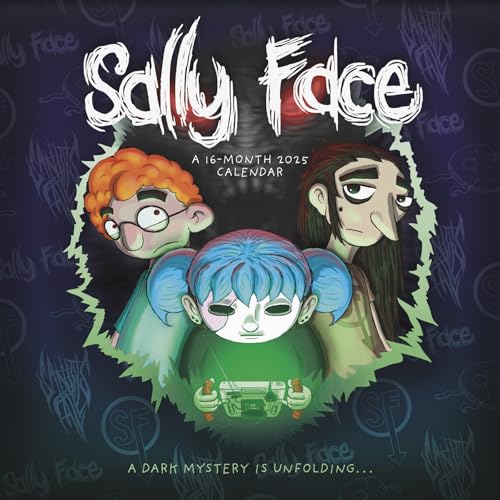 2025 Sally Face Wall Calendar