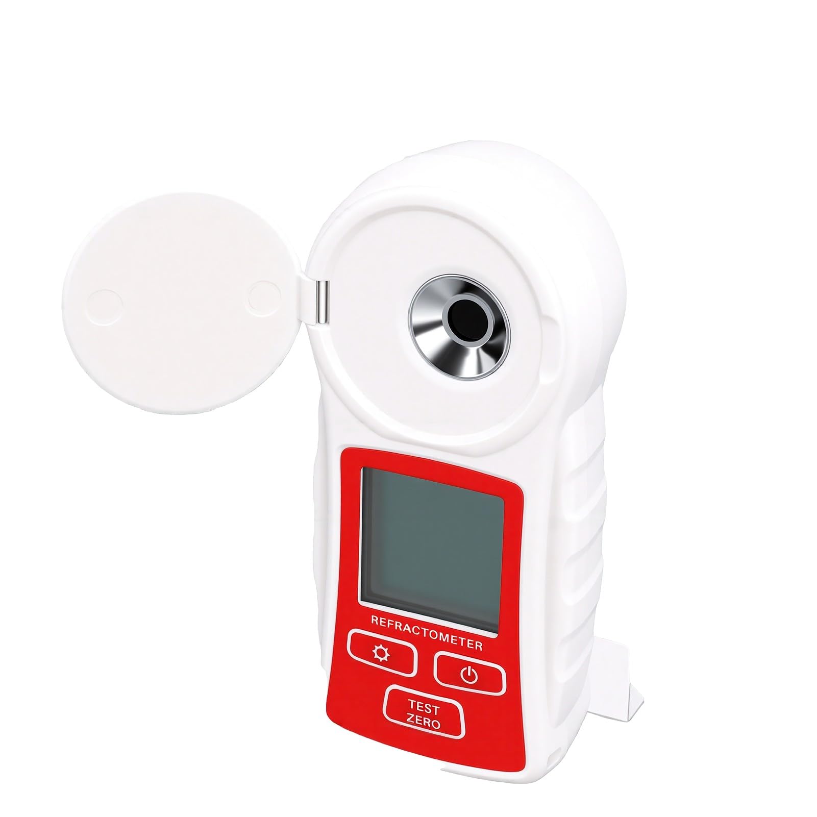 Luocute Refractómetro Digital, Medidor de Brix 0-55% for Medición de Azúcar y Líquidos | Refractómetro inteligente con compensación automática de temperatura y sensor