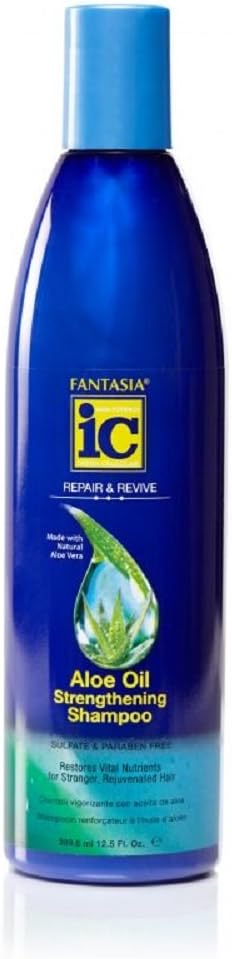 Ic Repair & Revive Aloe Oil Strengthening Shampoo, 12.5 Ounce