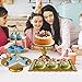 5 Pcs Gold Metal Cake Stand Sets for Birthday, Cakes and Cupcakes Stand for Wedding, Golden Dessert Table Display Set for Party, Desserts Stand with Gold Trays for Candy Bar Baby Shower
