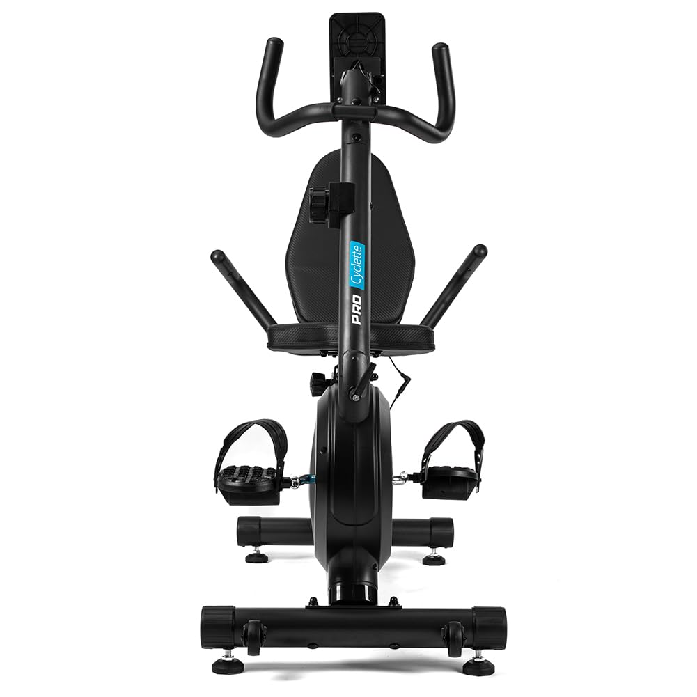 BAKAJI Cyclette Magnetica da Casa con Sedile Regolabile Ergonomico, Bici Fitness per Allenamenti Cardio, Bicicletta per Palestra Sport di Resistenza con Schermo LCD e Controllo Frequenza Cardiaca