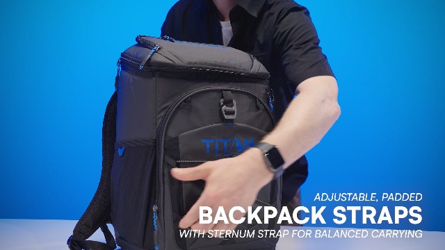 Amazon.com: Titan by Arctic Zone Collapsible Backpack Cooler with