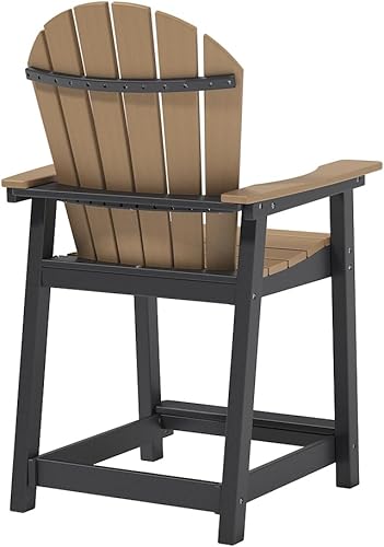 Miniatura 3 de OTSUN Silla Adirondack alta para exteriores, HDPE resistente a la intemperie, para jardín, patio trasero, piscina, capacidad de 400 libras (1