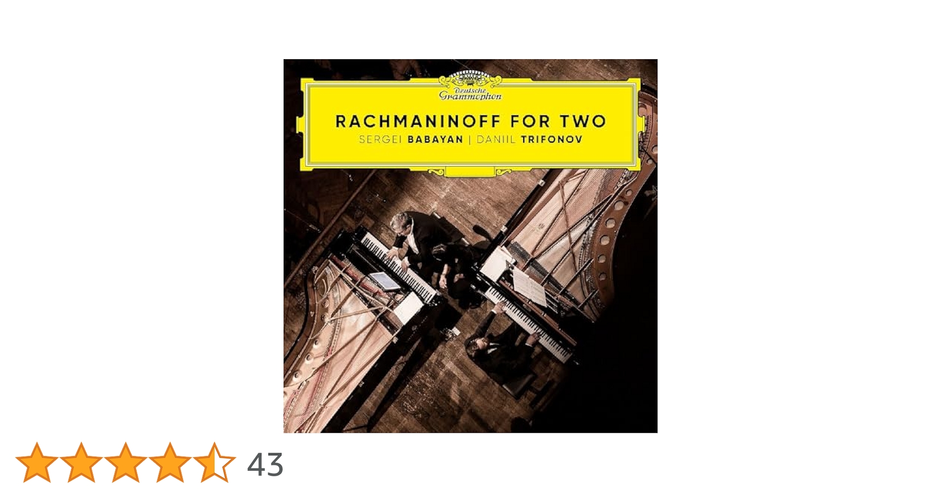 その他 Rachmaninov;Music for Two P [CD] Rachmaninoff-for-Two-Amazon.webp