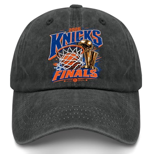 2026 Basketball Championship Hat for Mens Low Profile Washed Distressed Baseball Caps