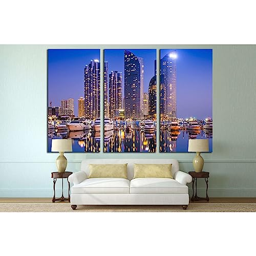 Cuadro de Busan ZELLART en lienzo listo para colgar de 140x90 cm 2