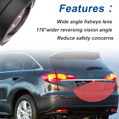 Image of Rear View Backup Camera Compatible with 2013 2014 2015 Acura RDX Replace# 39530TX4A01 39530-TX4-A01