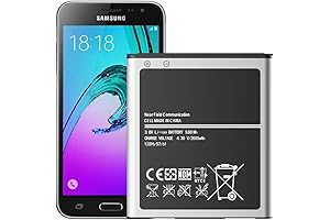 Samsung Battery Galaxy J3 Replacement, Extended 2600mAh Battery