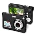Produktbild CamKing 2,7 Zoll Digitalkamera,Mini FHD 1080p Videokamera Taschenkameras Digita Kamera für Rucksacktouren,Kompaktkameras für Fotografie(Schwarz)