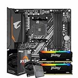KIT UPGRADE AMD RYZEN 5 5600G B550M AORUS ELITE MEMORIA RGB-MONTADO E ATUALIZADO (COOLER AMD BOX, 2X 8GB DDR4 3200MHZ RGB)