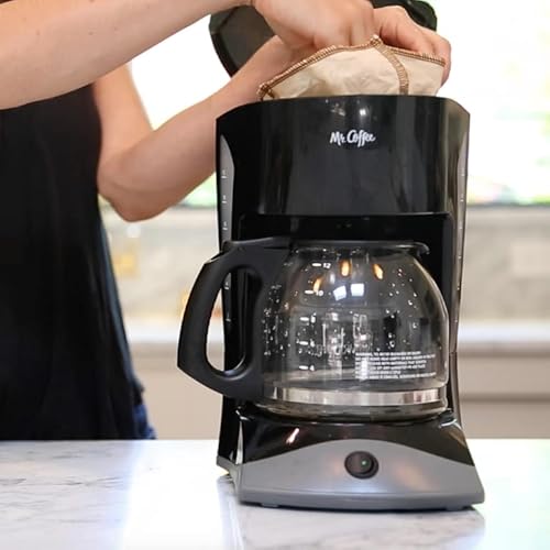 Coffeesock 'The Original' Reusable Organic Cottoncoffee Filters - 6 To 12 Cup B2 Basket (2 Filters) - Made In The Usa - Ultra-Durable 1 Year Filter Set - Eco-Friendly Compostable Cloth #TOP2