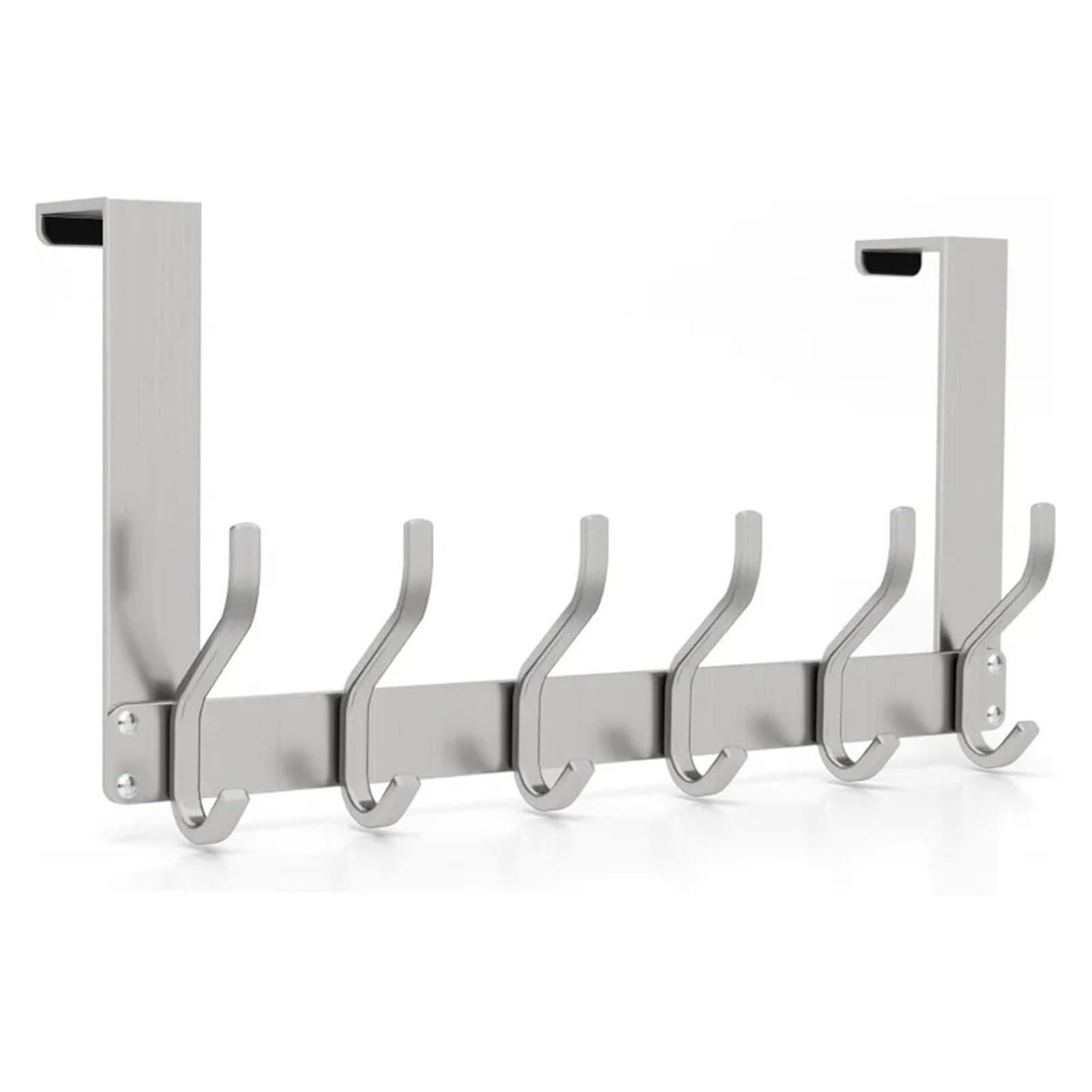 BARRINS Over The Door Hooks Foldable Over Door Hooks, Heavy Duty Hanger, Behind Hook Rack Hanging Jackets Coats Hoodies Towels