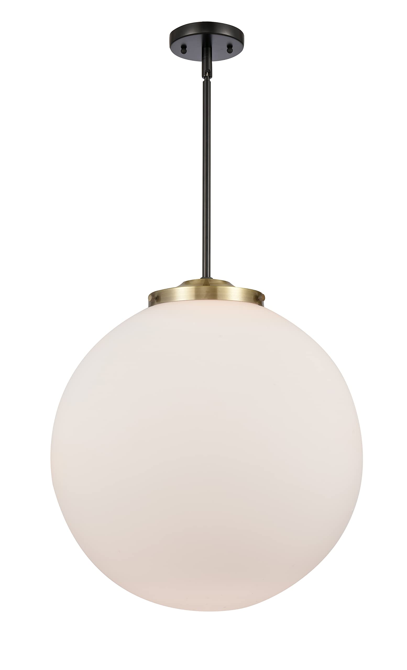 Innovations 221-1S-BAB-G201-18-LED LED Pendant from Franklin Restoration Collection