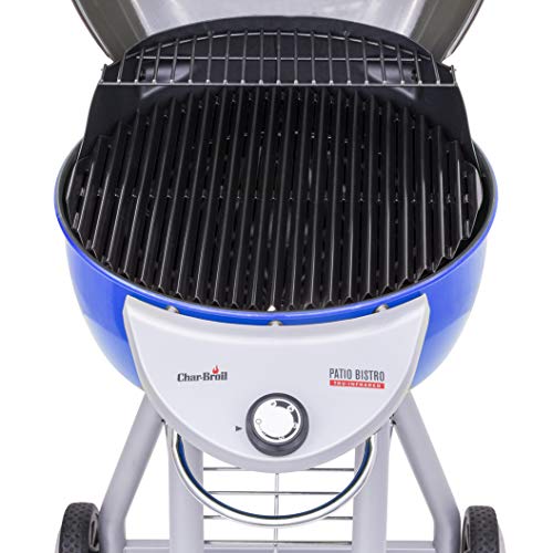 Char-Broil 20602107-01 Patio Bistro TRU-Infrared Electric Grill, Blue Char-Broil 20602107-01 Patio Bistro TRU-Infrared Electric Grill, Blue