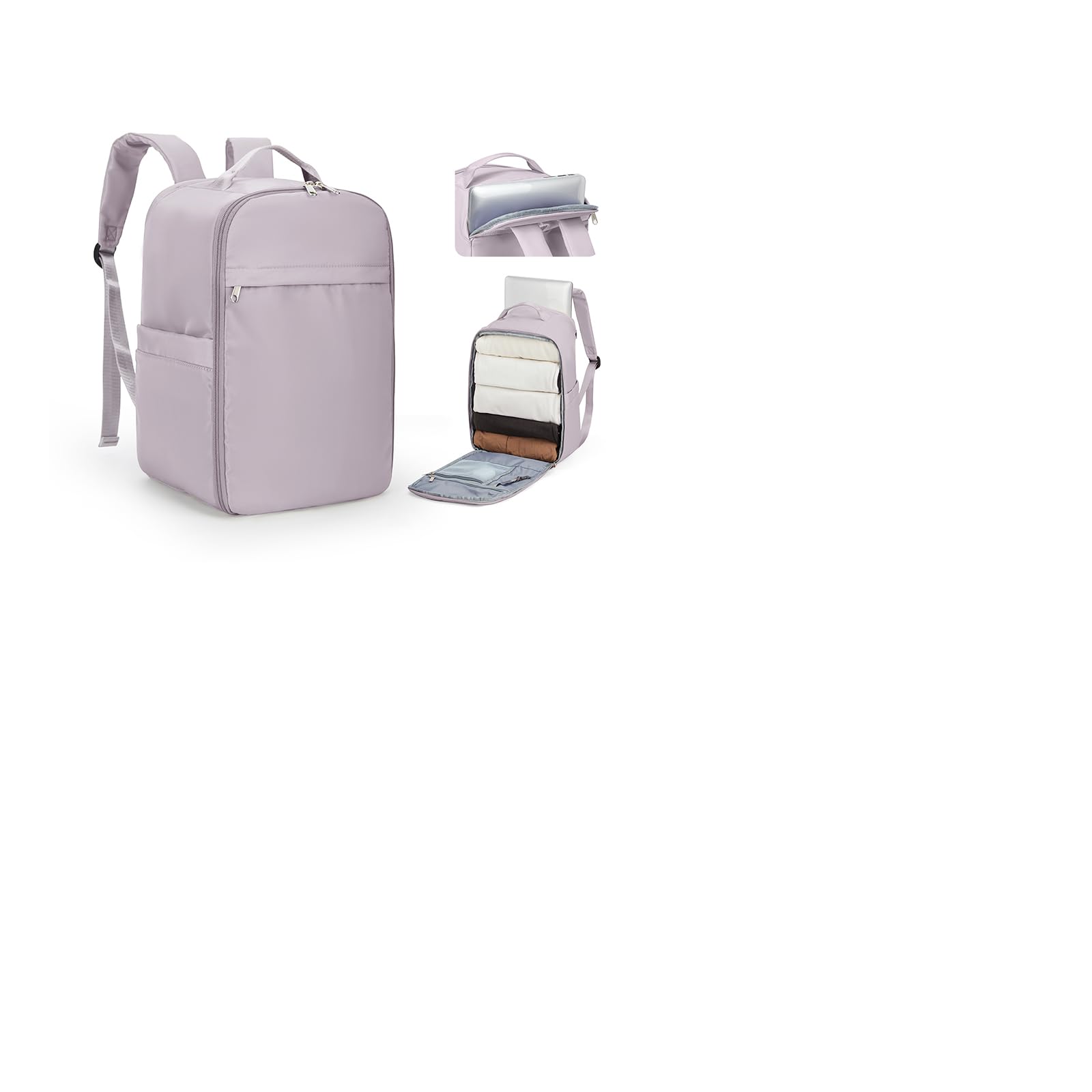 SZLX Borse da Viaggio 45x36x20 Zaino Easyjet Donna Zaino Ryanair 40x20x25 Bagaglio a Mano Zaino impermeabile uomo trekking, Borsa da Viaggio Cabina aereo Zaino per Laptop con Porta di ricarica USB