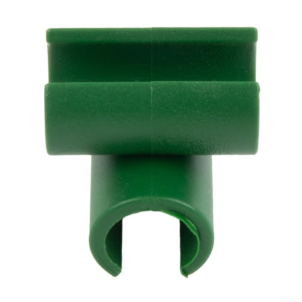 Confezione da 50 connettori di supporto per piante da 8 mm, clip in plastica PP per pomodori Cas serre, rampicanti e reti per frutta, ideali per giardini e sistemi a traliccio
