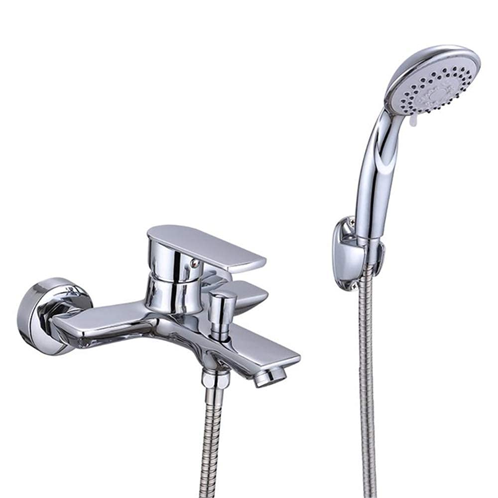 OZBMA Water Tap Bath Shower Systems Bathroom Faucet, Bathtub Wall Mounted Set Mixer Exposed Faucets