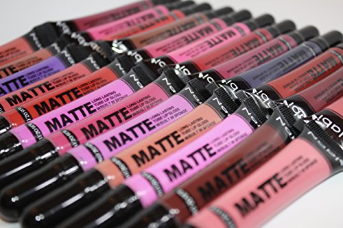 Nabi MATTE Long Lasting Tube Lip Gloss With Built In Sponge (24 assorted colors)