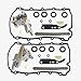 Flynsu Timing Chain Tensioner Kit w/Valve Cover Gasket Replacement for 2000-2006 Audi A6 A8 S6 S8 VW Touareg V8 4.2L Part# 077109087C, 077109087E, 077109087P