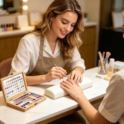 Gel de uñas para técnica de patt altamente pigmentado con sesenta colores de lujo 2