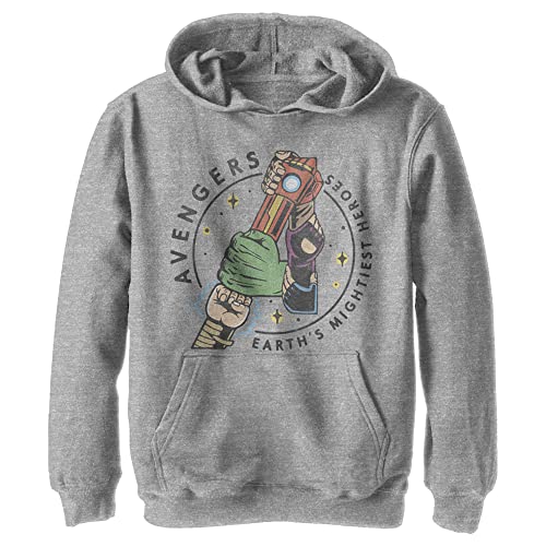 Sweat à capuche Avengers chaud et résistant pour enfants actifs Marvel