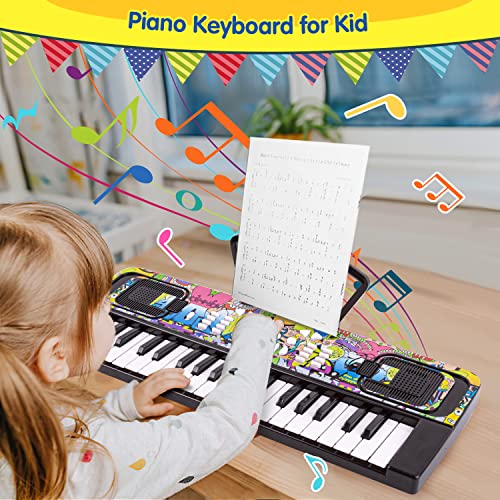 Shayson Kids Piano Keyboard 37 Keys Electronic Keyboard Piano For Kids Music Keyboard Multifunction Musical Toys For 3 4 5 6 Year Old Boys Girls Gifts #TOP5