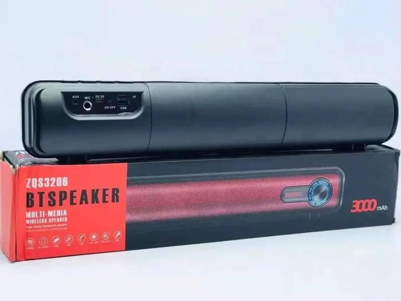 Image of Elevea 𝟏𝟓 𝐘𝐞𝐚𝐫𝐬 𝐆𝐮𝐚𝐫𝐚𝐧𝐭𝐞𝐞 Portable USB Wired Soundbar With Multicolor LED Light Speaker For PC Desktop And Laptop